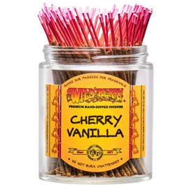Wild Berry Shorties Incense Sticks - Hand Dipped in The USA (100 Count) - 4 inch (Cherry Vanilla)