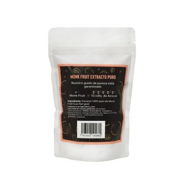 Monk fruit Puro Ebien en polvo 100g Extracto natural 100% puro sin Eritritol