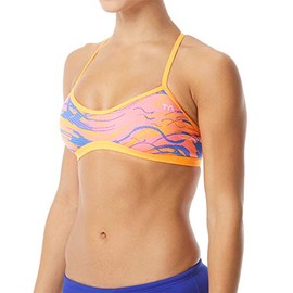 TYR BTWAV7A671L WaveriderTrinity Top Pink/Blue L