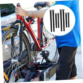 BIUDECO 8pcs Strap Roof Rack Straps Pant Leg Straps Stabilizer Wheel Straps Mountain Bike Accessories Tension Straps Ratchet Straps Quad Straps Heavy Duty Locks Car Black Full Nylon