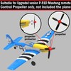 LEAMBE 3 Sets of 4-Blade Propeller Spare Remote Control Airplane
