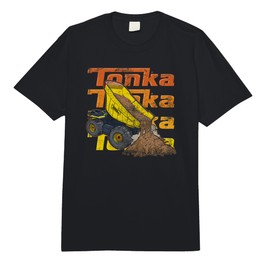 Tonka Construction Loader Truck Construction Dirt Logo Comfort Colors Adult Heavyweight T-Shirt
