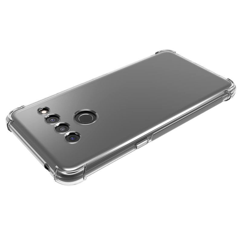 USTIYA Case for LG V50 ThinQ Clear TPU Four Corners