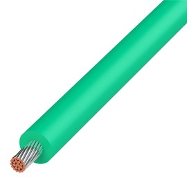 Kyowa Harmonet UL1015 AWG16 Heat Resistant Vinyl Insulated Wire, 32.8 ft (10 m), Green