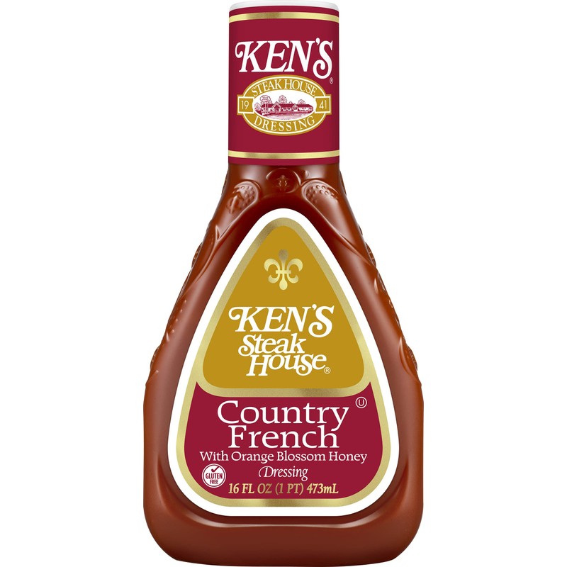 Ken's Steak House Country French Honey Dressing, 16OZ