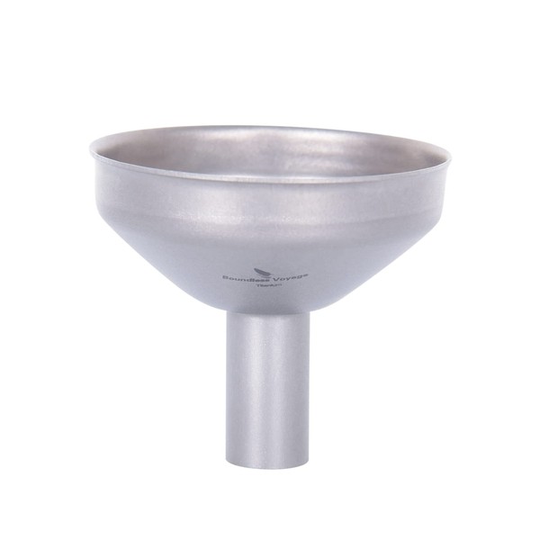 Boundless Voyage Ti3070D Titanium Funnel Funnel Narrow Mouth 0.3 inch