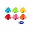 6 Pieces Multi Colour Magnetic Metal Clip, Fridge Whiteboard Wall