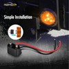Partsam 12v LED Truck Trailer Light Kit Waterproof,2x 6 Oval