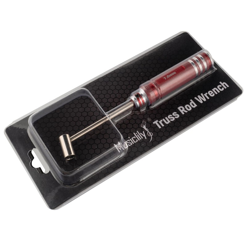 Musiclily Pro Hardened Steel Metric 7mm Hex Socket Box Wrench