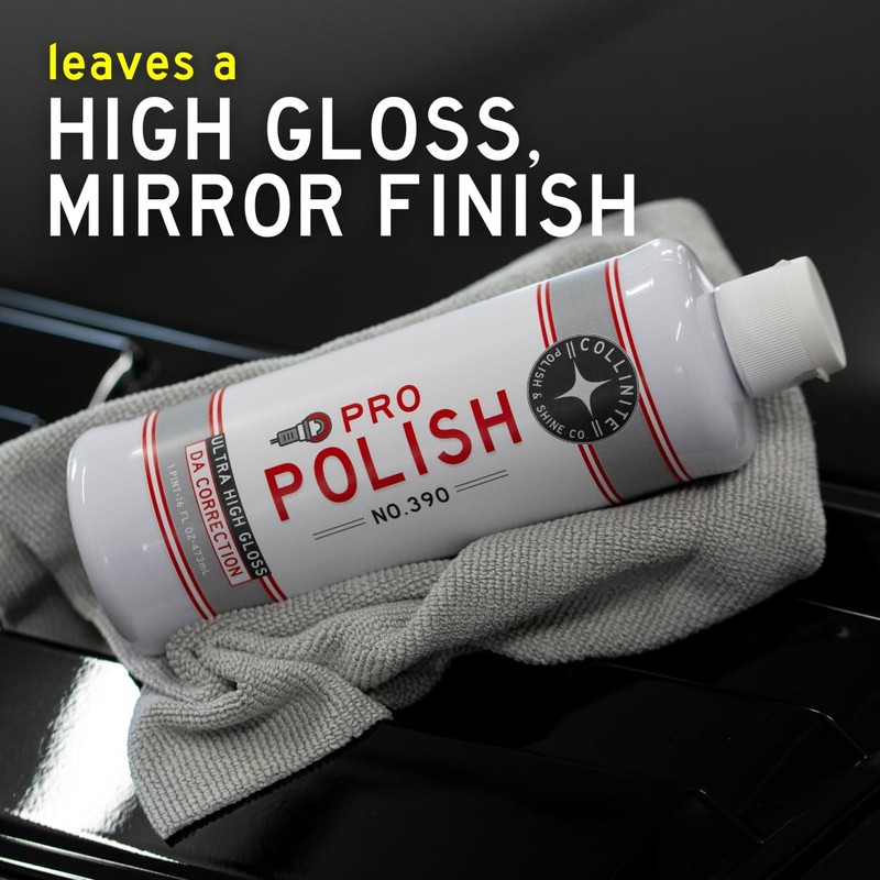 Collinite 390 Machine Polish 16 fl oz - Removes Swirls,