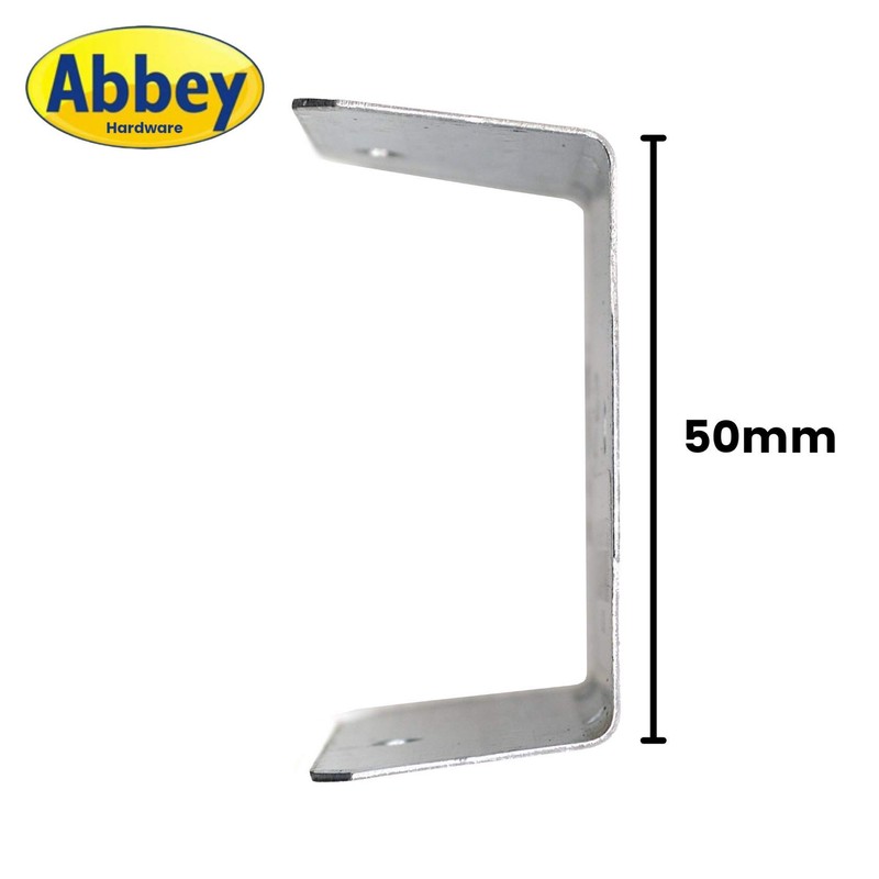 Abbey Hardware Fence Panel Clips - 44mm & 50mm (10,