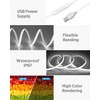 Samsion 5V USB COB LED Light Strip with Dimmer 3.3FT