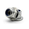 Hippo Hardware M6 (6mm) Nyloc Nuts A2 Stainless Steel Nylon