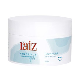 Mawans Raiz Ginerous Korean Ginseng Face Mask for Women and Men, 100g| Shea Butter infused| For All Skin types | Paraben & Alcohol Free