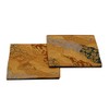 Japanese Style Brocade Woven Kimono Coasters, Set of 2 (Unkai