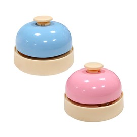Gativs Pet Training Bell, Pack of 2, Restaurant Service Bell, Table Bell, Reception Bell, Kitchen Bell, Table Bell, Dog Training Bell for Dogs, Training Bells for Pets