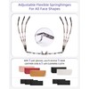 JOLISU Reading Glasses for Women Men - 5 Pack Ladies