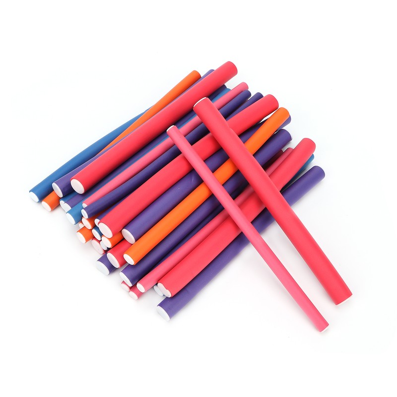 36Pcs Flexible Hair Curling Rods No Heat Soft Bendy Hair