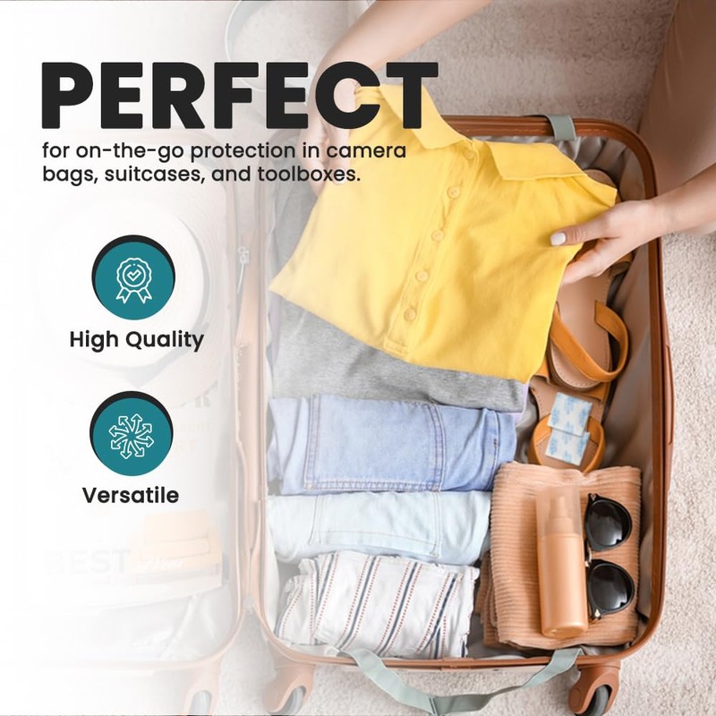5g Silica Gel Sachets | 60 Desiccant Bags | Helps