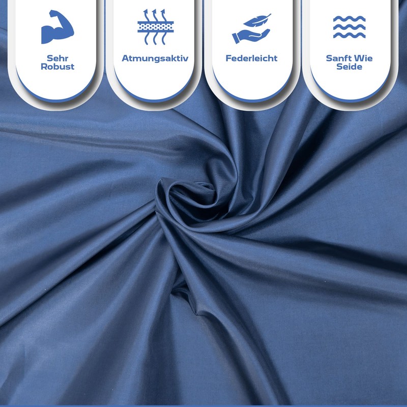 Silkrafox Compact Sleeping Bag, Ultralight Microfibre Inlet, Faux Silk Sleeping