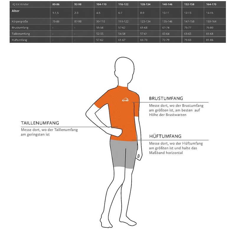 iQ-UV girls' UV shirt, 300 UV protection, 164