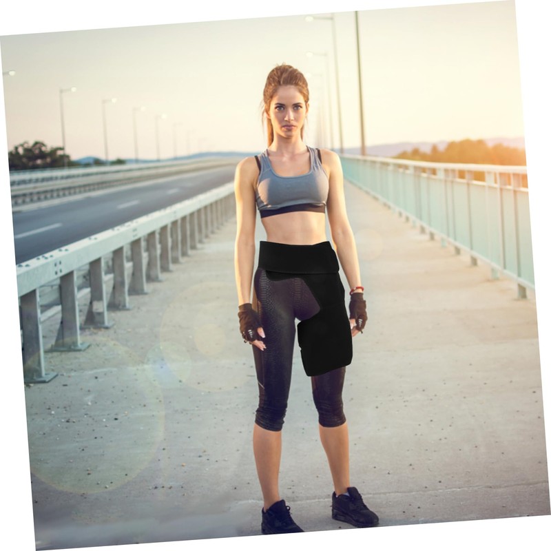 COLLBATH Groin Strain High Elastic Hamstring Support Wrap Thigh Compression