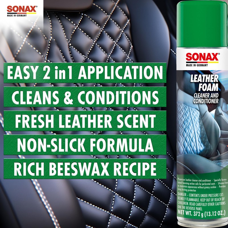 SONAX Premium Auto Interior Kit | 5-Piece Complete Interior Cleaning