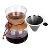 AGOGO Pour Over Coffeemaker Dripper with 304 Stainless Steel Filters
