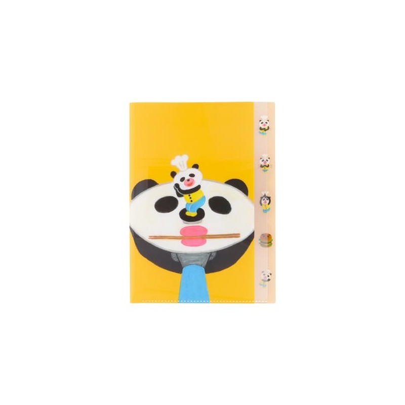 Sunstar Stationery S2139790 Panda Spoons and Frying Pans, Clear File,