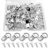 100-Piece Picture Hanging Kit with D Rings & Screws –