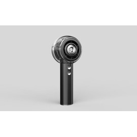 Misting Portable Handheld Fan, Powerful Turbo Motor, 6000mAh Rechargeable Battery, Personal Mini Fans with 4 Strong Wind, Cooling Gadgets for Travel, Camping, Beach, Outdoor, Gifts for Women Men-Black