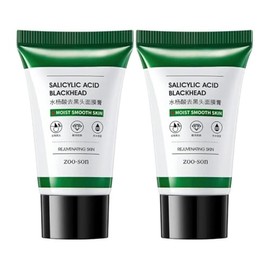 2pcs Mascarilla Negra Peel Off Elimina Poros Puntos Negros Acné Todo tipo de piel Acido Salicílico Limpieza Facial Skin Care Carbon Activado Acido... 