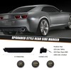 D-Lumina LED Rear Side Marker Lights Smoked Lens for Chevy