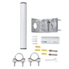 Mounting Kit, Adjustable Short Wall Roof Mount Eave Installation, Easy