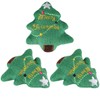 YARNOW Christmas Tree Plush Toy - 3 Pcs Soft Chew