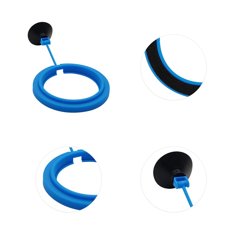 zhuohai Fish Feeding Ring Floating Food Feeder Circle with Suction