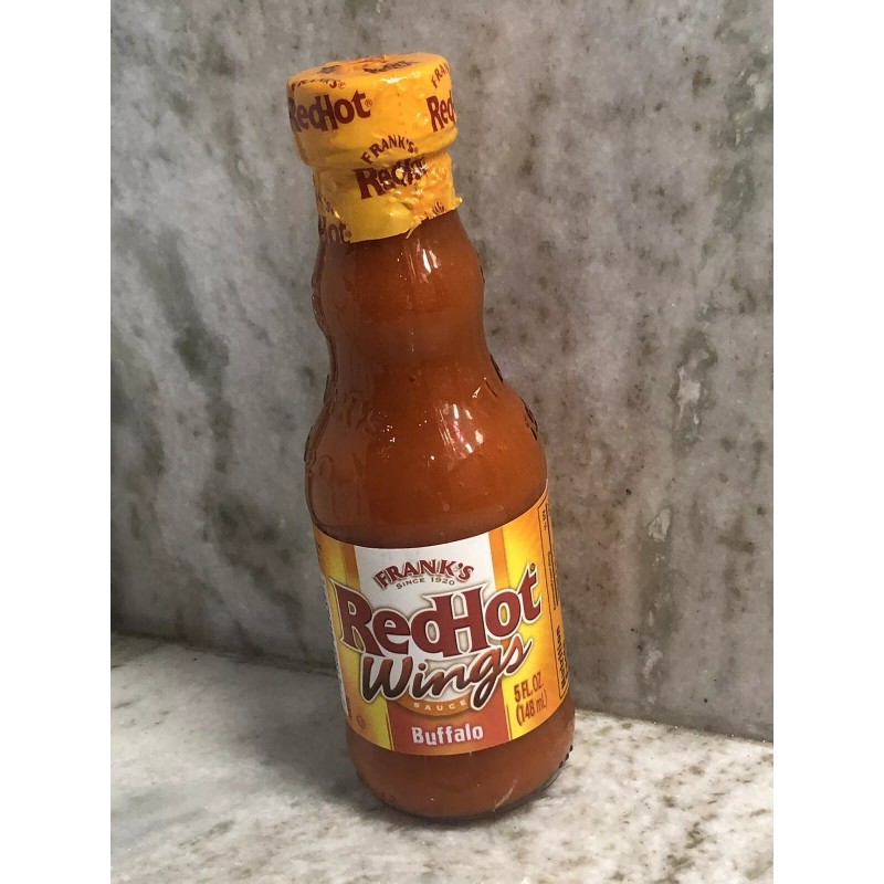 Frank’s RedHot Wings Buffalo Sauce:5 oz/148 ml.