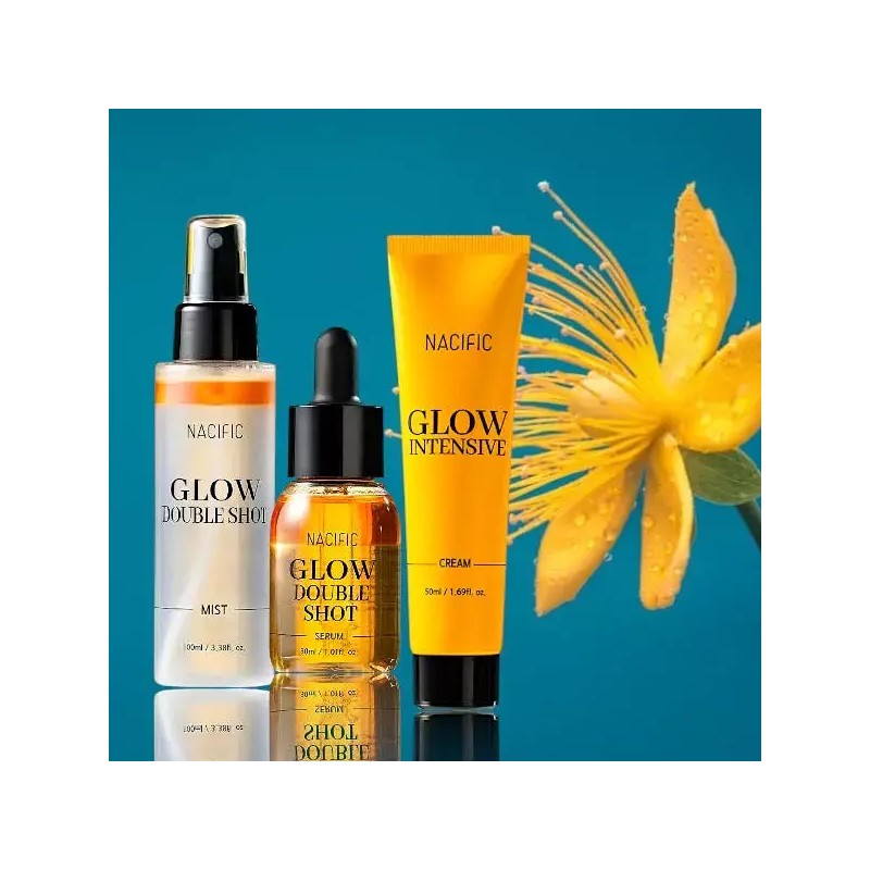 Nacific 네시픽 글로우 더블샷 미스트 100ml / 꿀광 생기 미스트