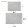 SUVAMJAM Clouds Premium Bath Rug - Ultra-Soft Flannel & Memory