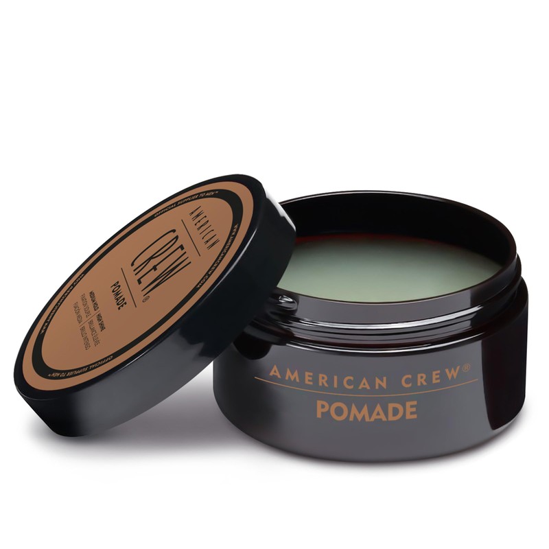 American Crew Men's Hair Pomade, Like Hair Gel with Medium