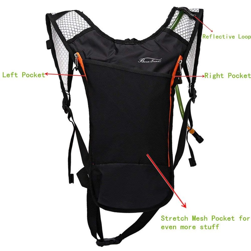 Baen Sendi Hydration Pack with 2L Backpack Water Bladder -