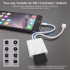 2 in 1 SD Card Reader, 1 Portable Type-C Card