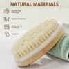 2 Pack Dry Brushing Body Brush for Lymphatic Natural Bristle