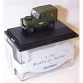 Oxford LAND R0VER series 1 88 Post Office Telephones Green vehicle 1:76 scale diecast model