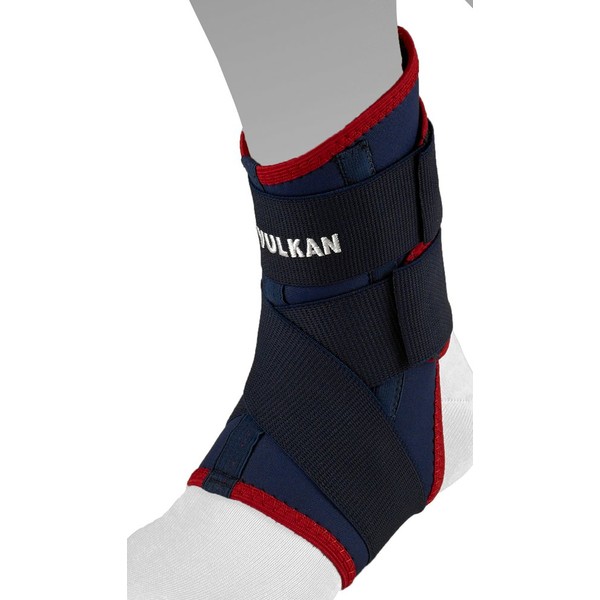Vulkan Classic Ankle Brace, Right, Large, Ankle Support for Rolled Ankles, Sprains, and Strains, Compression Sleeve for Athletes and Exercising, Stabiliser for Achilles Injuries and Plantar Fasciitis