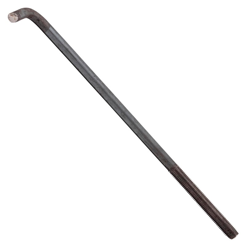 3/4"-10 x 20" L-Bolt Concrete Anchor Bolt - Plain Finish