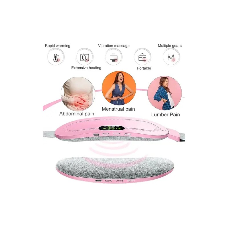 Cinturon Eléctrico Bolsa Para Termica Colicos Menstruales