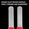 V-Groove Dart Sharpener, Diamond Grinding File for Darts & Fishing