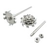 304 Stainless Steel Dispersion Disc with Stirring Rod for Dispersion
