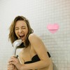 Hair Catcher Shower Wall, Heart Shape Shower Hair Grabber Collector